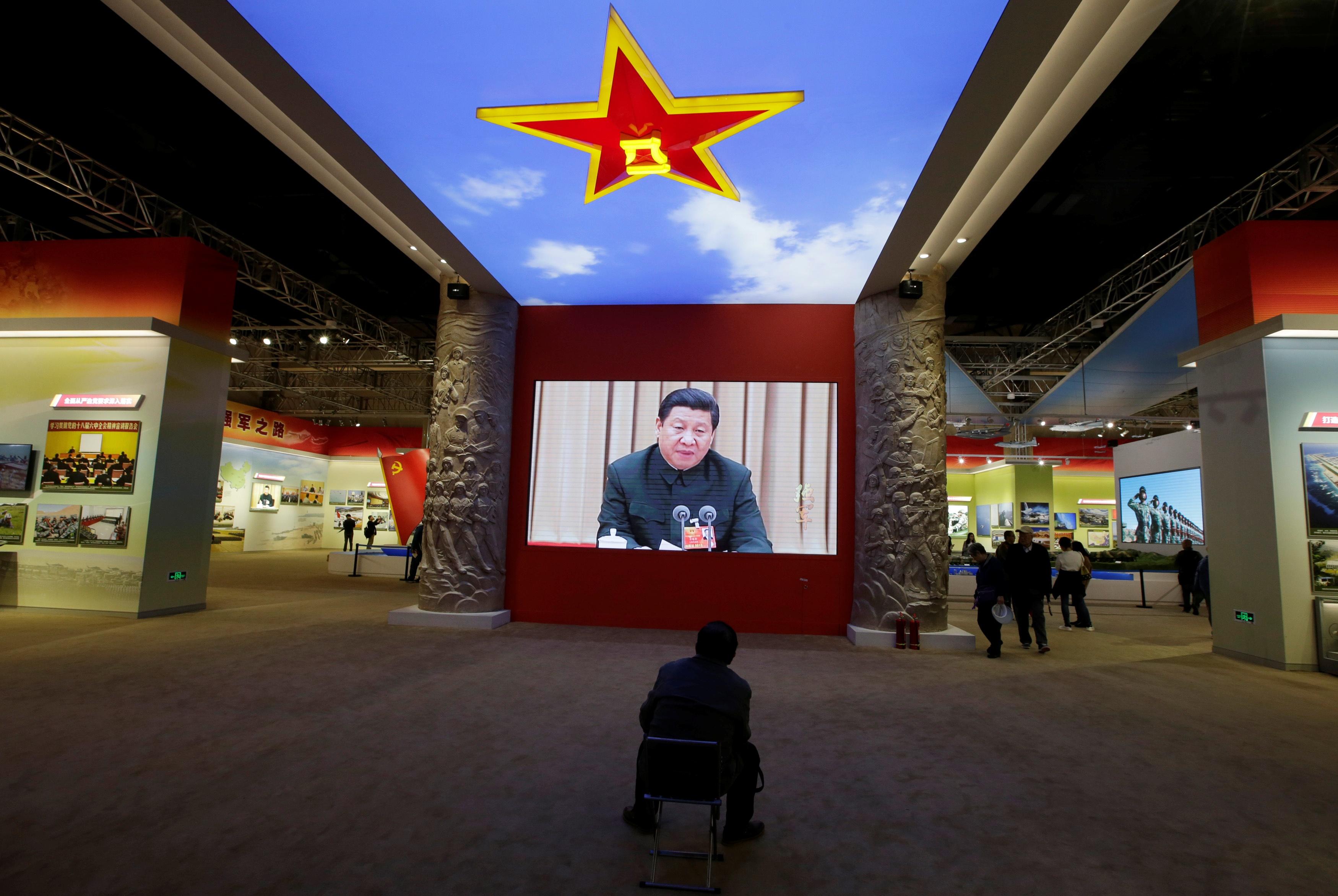 Xi Jinping celebrates China's rising power -- and his own