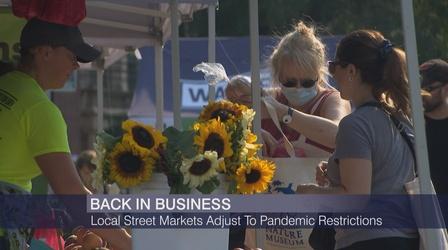 Video thumbnail: Chicago Tonight Local Street Markets Adjust to Pandemic Restrictions