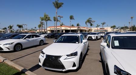 Video thumbnail: PBS NewsHour News Wrap: California to eliminate sales of gas-powered cars