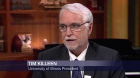 Video thumbnail: Chicago Tonight U. of I. President Tim Killeen on Tuition Hikes, Enrollment