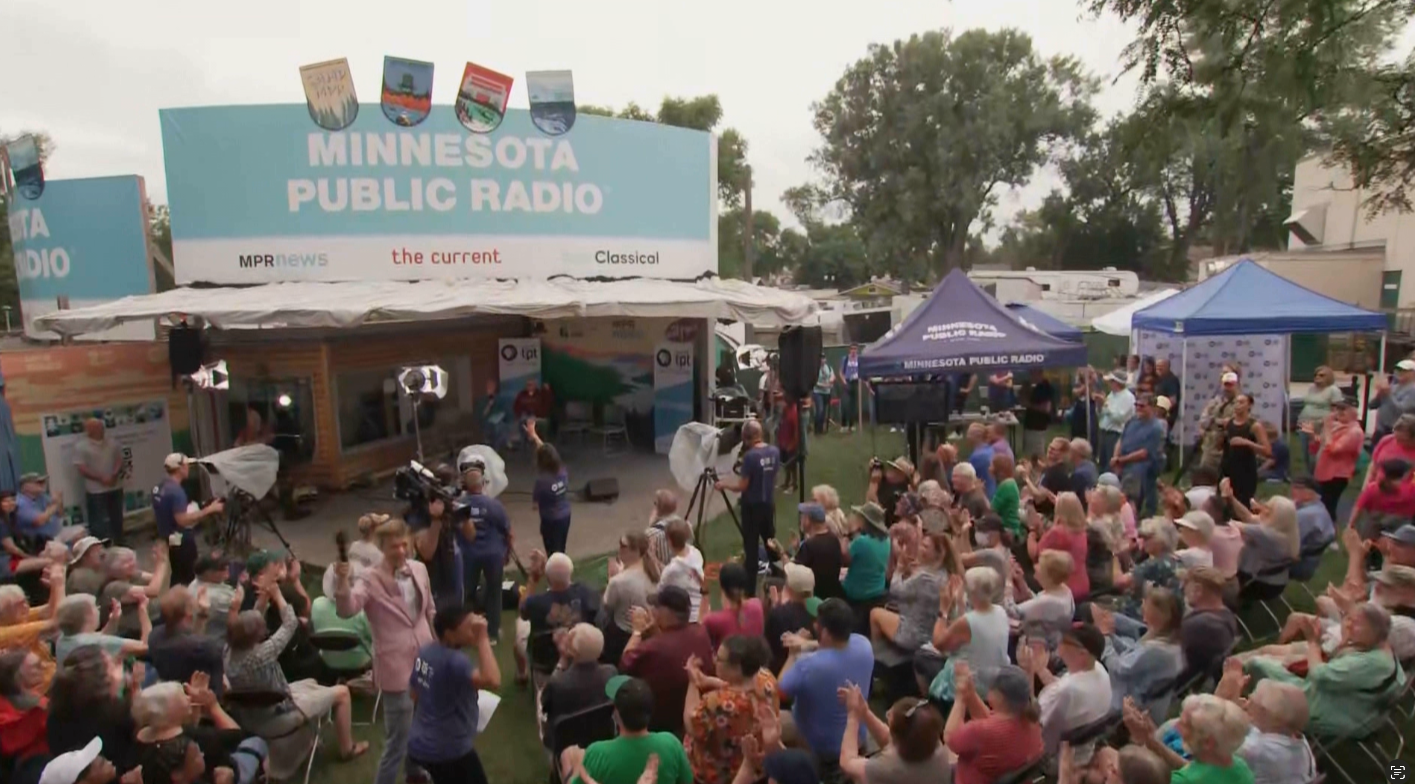 State Fair Politics, Gov. Walz, Seed Art