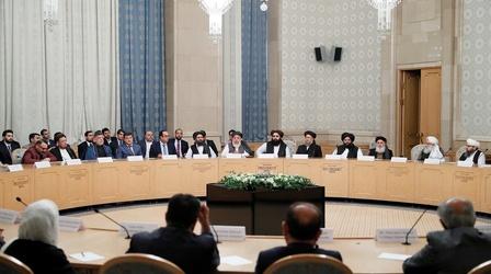 Video thumbnail: PBS NewsHour U.S.-Taliban deal may include Afghanistan troop withdrawal