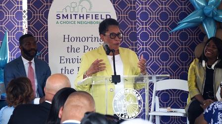 Video thumbnail: To The Contrary Homelessness - HUD Sec. Marcia Fudge