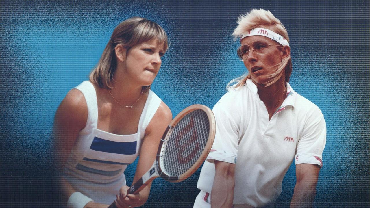 Gods of Tennis Martina Navratilova and Chris Evert airing Thu, Aug 13 2:00 pm