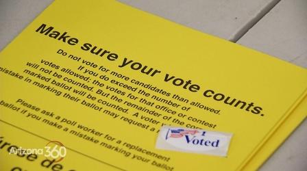 Video thumbnail: Arizona 360 Voting in 2020, Hep A outbreak, Purple Heart Recipient