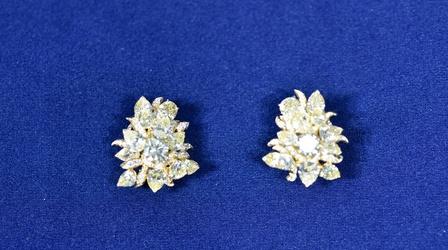 Video thumbnail: Antiques Roadshow Julius Cohen Yellow Diamond Earrings, ca. 1970