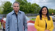 Krishnan Guru-Murthy and Geeta Guru-Murthy