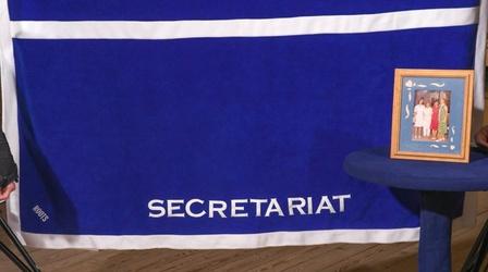 Video thumbnail: Antiques Roadshow Appraisal: Secretariat's Cool Down Blanket, ca. 1973