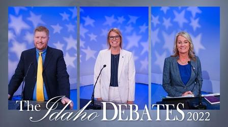 Video thumbnail: The Idaho Debates Superintendent of Public Instruction 2022 Republican Primary