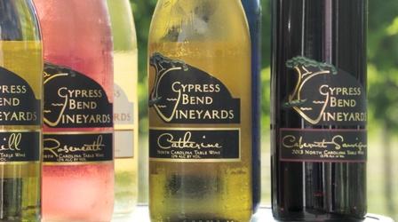 Video thumbnail: North Carolina Weekend Cypress Bend Vineyards