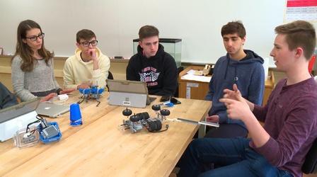 Video thumbnail: Classroom CloseUp Babies and Robots