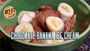 Vegan Chocolate Banana Ice Cream