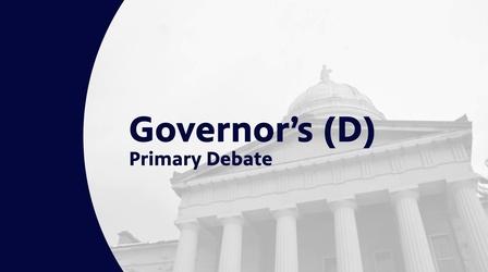 Video thumbnail: Vermont PBS Specials Democratic Gubernatorial Primary Debate