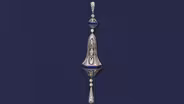 Appraisal: Art Deco Diamond & Sapphire Pendant, ca. 1920