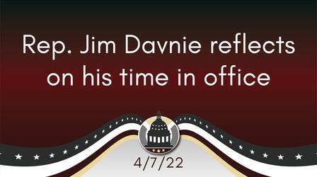 Video thumbnail: Your Legislators Jim Davnie Reflects On His Time in Office