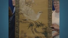 Appraisal: Japanese Scroll Painting, ca. 1850: asset-mezzanine-16x9