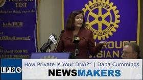 Video thumbnail: Newsmakers How Private is Your DNA?” | Dana Cummings | 11/20/19