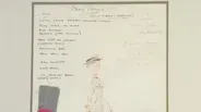 Appraisal: Tony Walton "Mary Poppins" Design Sketch