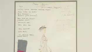 Appraisal: Tony Walton "Mary Poppins" Design Sketch