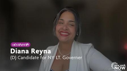 Video thumbnail: New York NOW Diana Reyna, Candidate for Lieutenant Governor