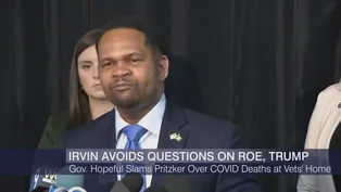 Richard Irvin Slams Pritzker, Sidesteps Questions