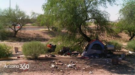 Video thumbnail: Arizona 360 Homelessness in Tucson, flu season and Anza Park