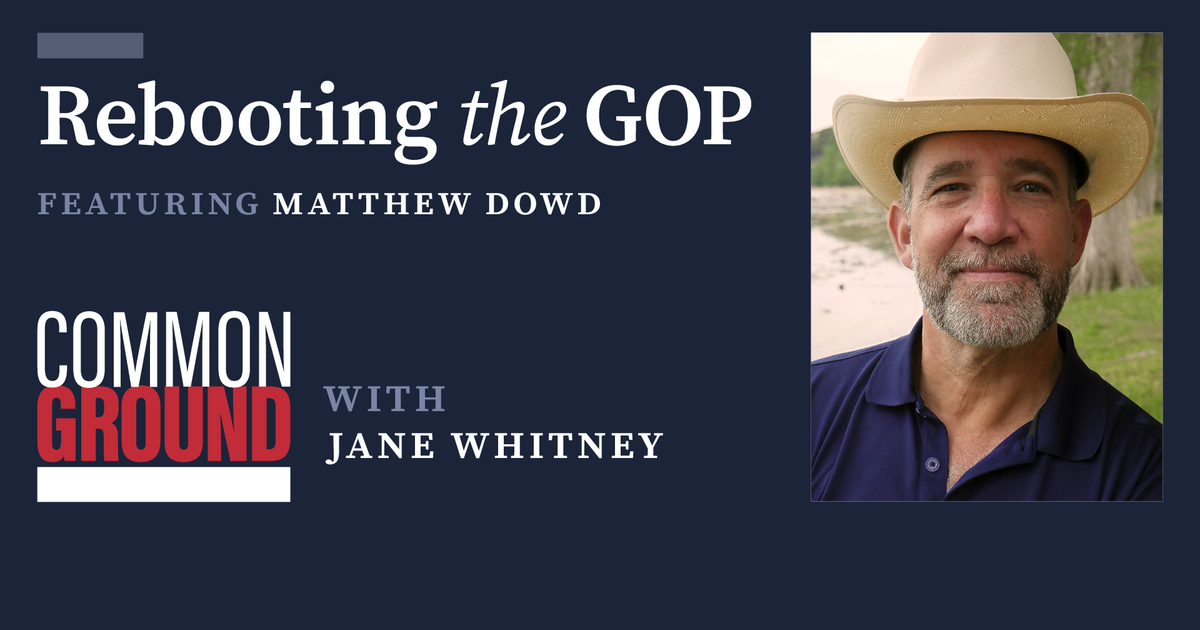 Common Ground with Jane Whitney | Rebooting the GOP | PBS