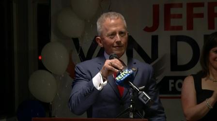 Video thumbnail: NJTV News Jeff Van Drew party switch causes uproar among NJ Dems