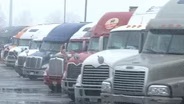 Commercial truck drivers ordered to stay off roads