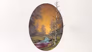 Crimson Oval