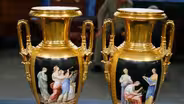 Appraisal: French Porcelain Urns, ca. 1820