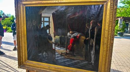 Video thumbnail: Antiques Roadshow Appraisal: André Servant Mort d'Henri IV Oil, ca. 1850