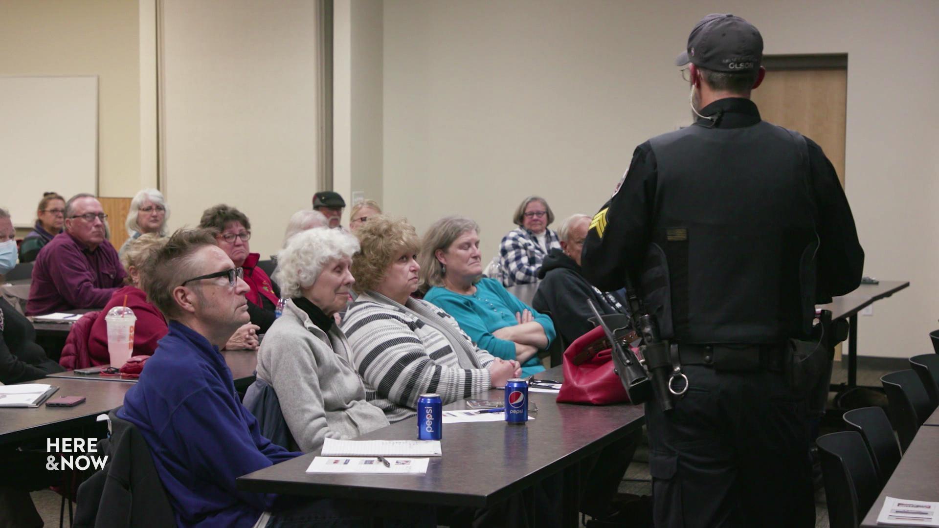 Poll workers get active shooter training before Election Day