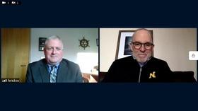 Video thumbnail: Media Meet Coronavirus Update with NMU President and Public Safety