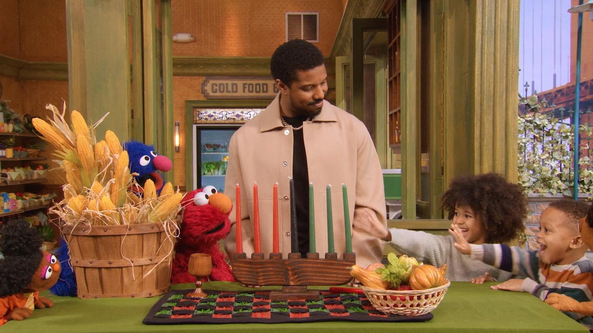 Kwanzaa with Michael B. Jordan