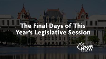Video thumbnail: New York NOW Final Days of This Year's Session