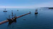 Climate change vote, election analysis, aboard a Tall Ship