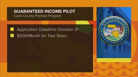 Video thumbnail: Chicago Tonight: Black Voices Applications Open for Cook County Promise Program