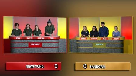 Video thumbnail: Granite State Challenge Newfound Regional Vs Sanborn | 2020 Wild Card