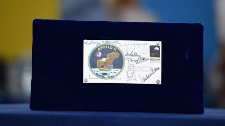 Video thumbnail: Antiques Roadshow Appraisal: 1969 Apollo 11 Signed Postal Cover