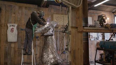 Video thumbnail: Broad and High Hilltop Rising, Book Artist Caitlin Warner Preview