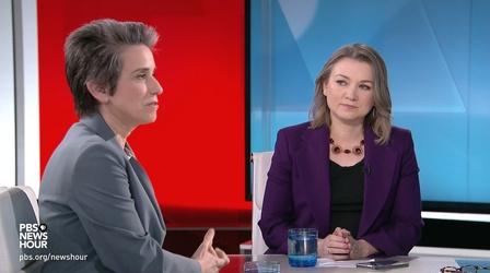 Video thumbnail: PBS NewsHour Tamara Keith and Amy Walter on abortion motivating voters