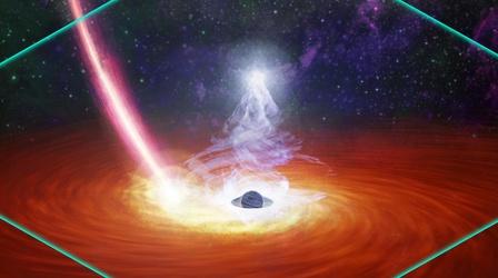 Video thumbnail: PBS Space Time First Detection of Light from Behind a Black Hole