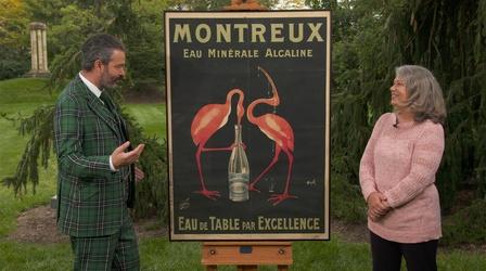 Appraisal: M. Auzolle Montreux Mineral Water Poster ca. 1910