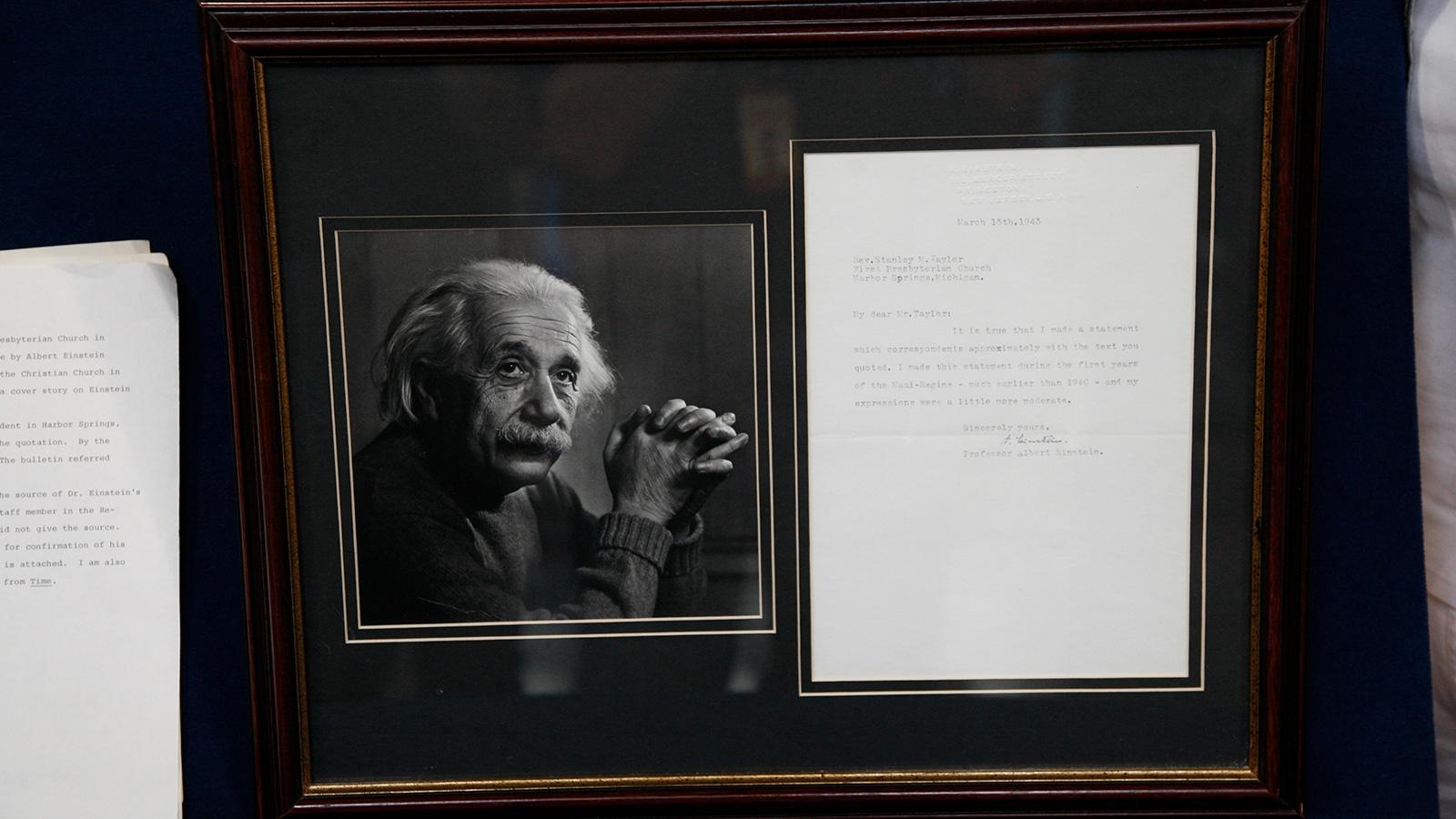 Antiques Roadshow Appraisal 1943 Albert Einstein Letter Twin