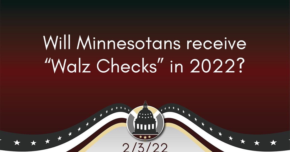 Your Legislators Will Minnesotans receive "Walz Checks?" Season 42