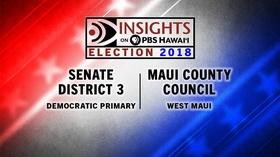 Video thumbnail: Insights on PBS Hawaiʻi Dem. Primary for State Senate District 3, Maui Cnty. Cncl