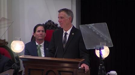 Video thumbnail: Vermont Public Specials Vermont Governor Phil Scott's Inaugural Message 2023