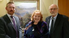Video thumbnail: Report From Santa Fe, Produced by KENW Gerald Ortiz y Pino and Cliff Pertle