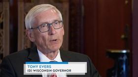 Video thumbnail: Here and Now Gov. Tony Evers Reacts to Proposed Veto Limits